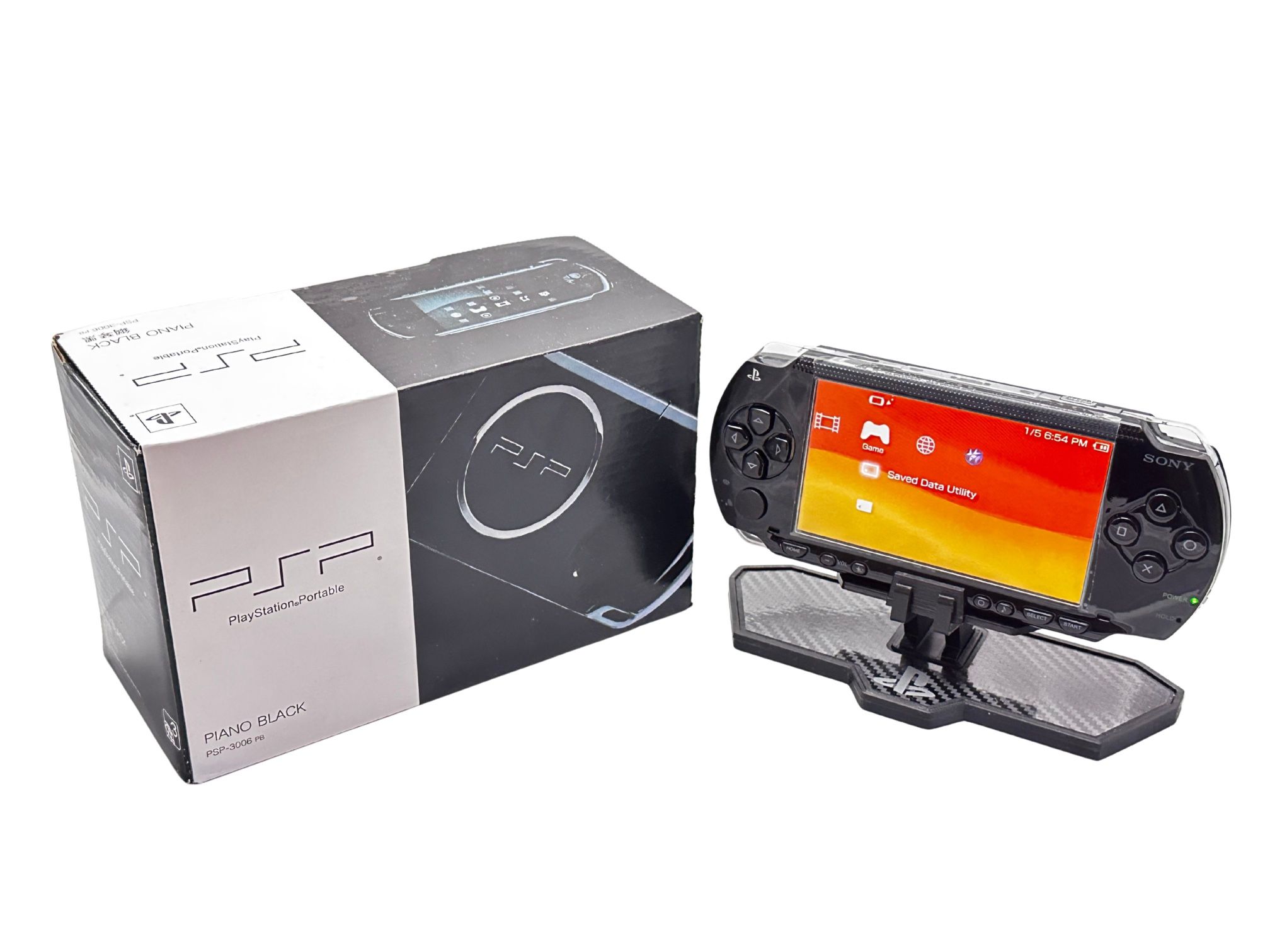 Sony PSP-1000 Piano Black - Gaming Bundle (Excellent Condition) - photo 2