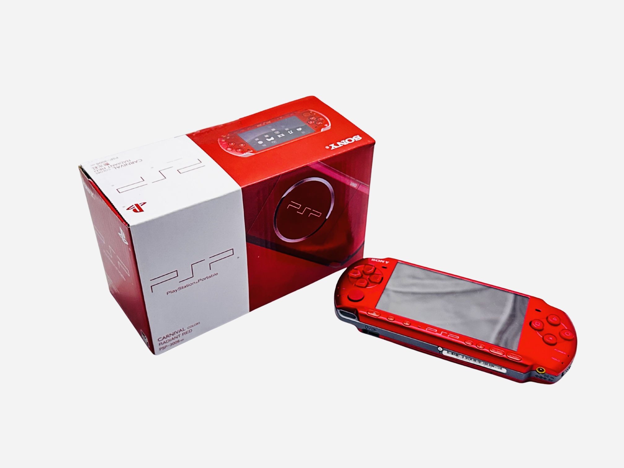 Sony PSP-3000 Radiant Red - Gaming Bundle (Excellent Condition) - photo 3