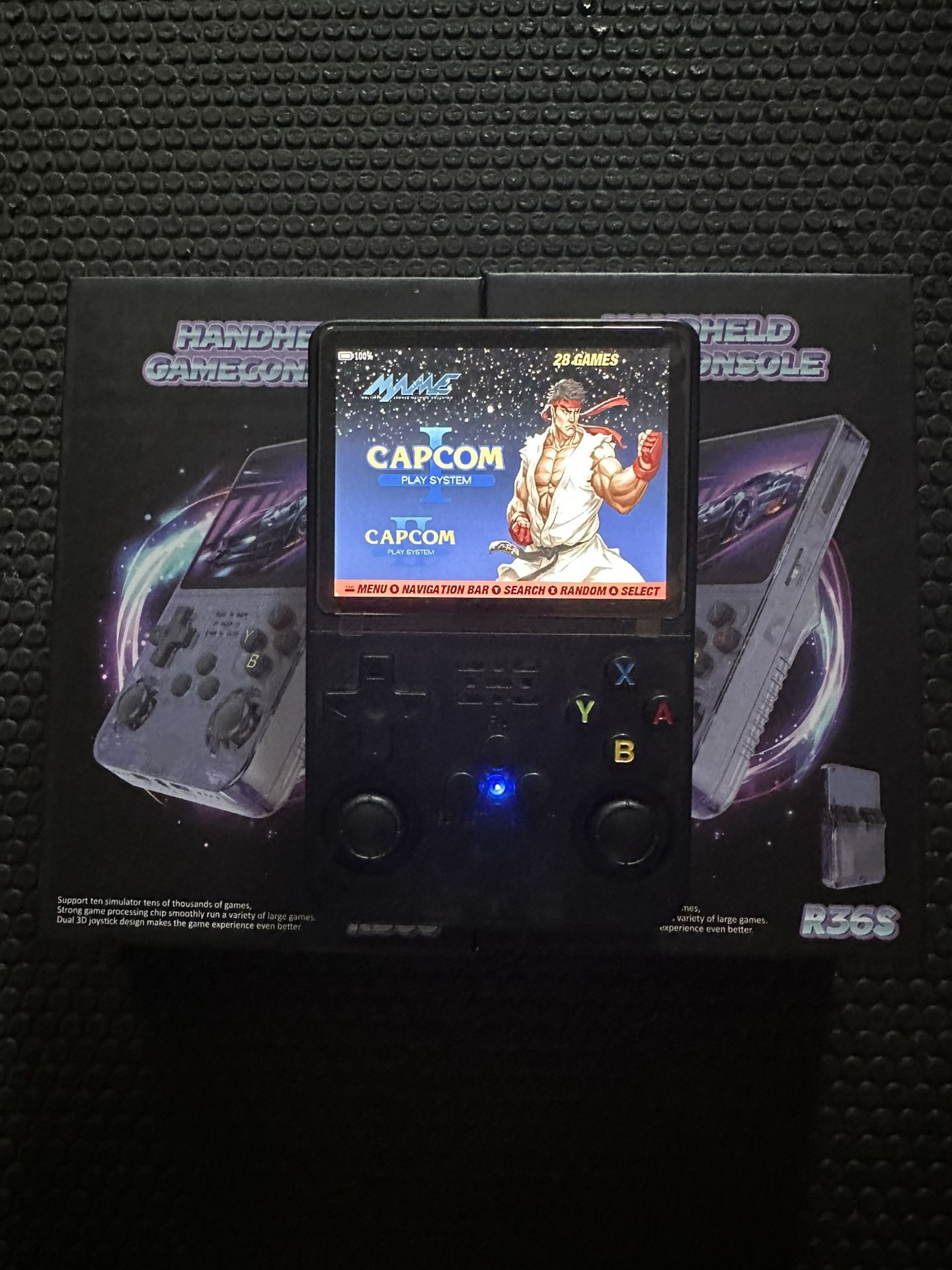 R36S Handheld Game Console 64GB 3.5 Inch IPS Screen