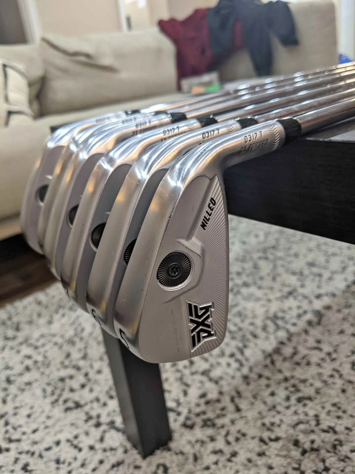 Practically new PXG 0317 tour irons RH