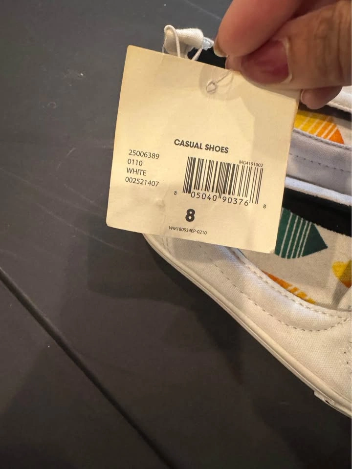 Little Girls white Shoes size 8 - photo 2