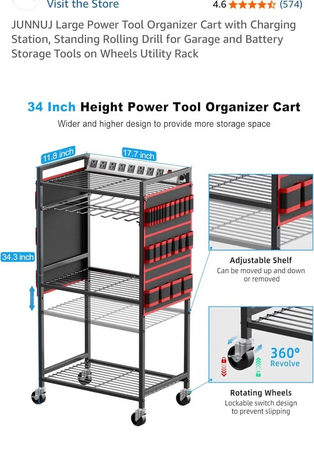 Large power tool organizer - photo 3