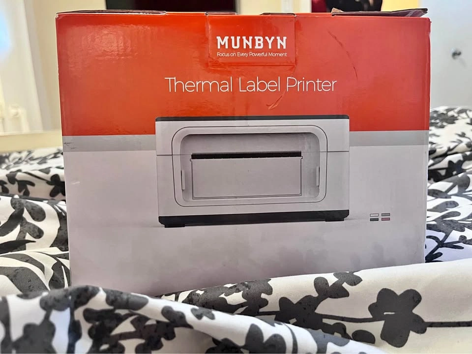 MUNBYN Thermal Label Printer – Pink – new Condition