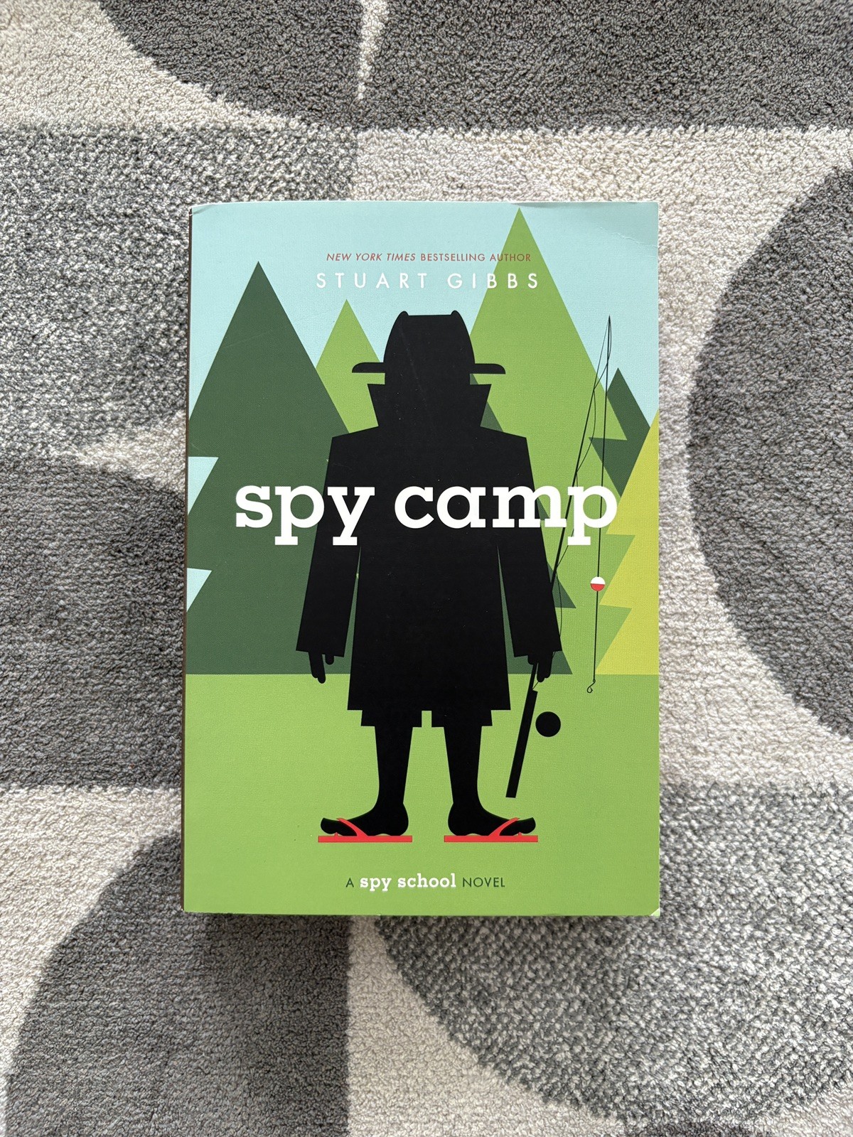 Spy Camp by Stuart Gibbs (2014, Trade Paperback)