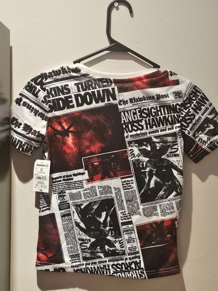 Kids Stranger Things T-Shirt XS and Small - photo 2