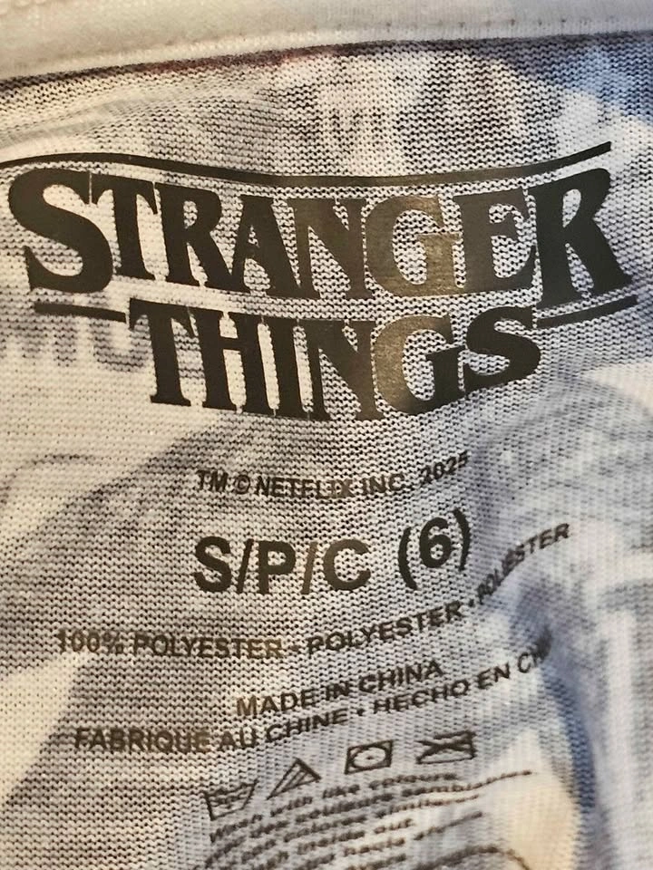 Kids Stranger Things T-Shirt XS and Small - photo 3