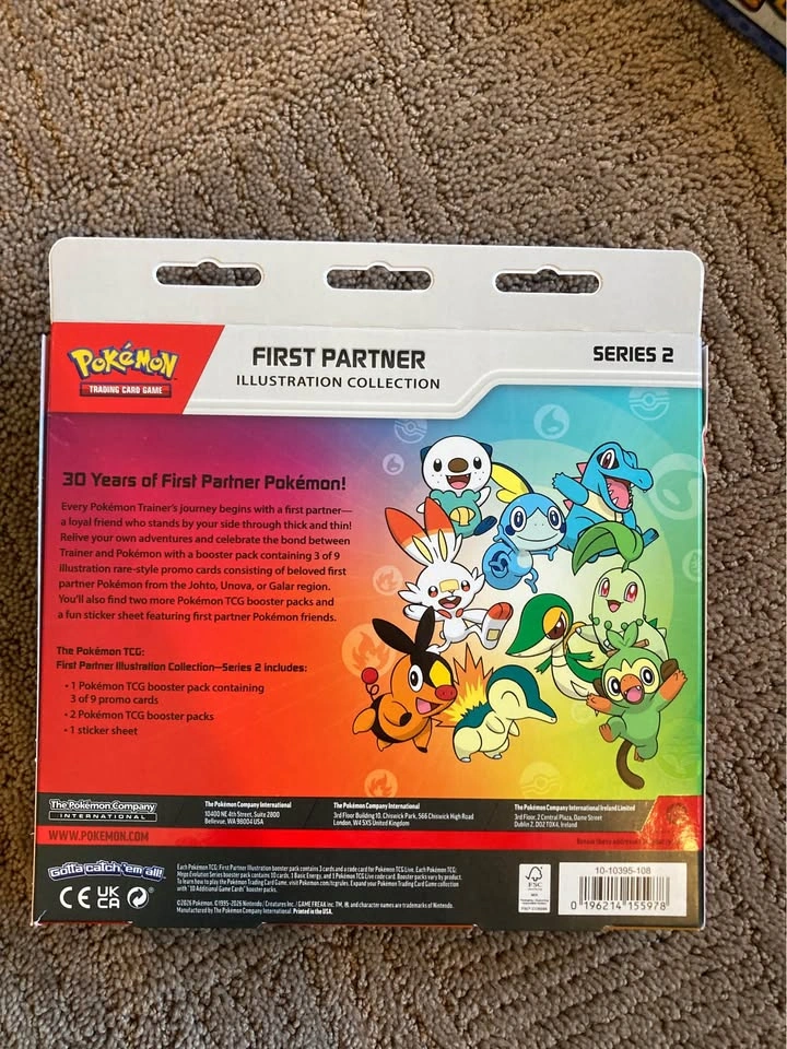 Mega Feraligatr ex and First Partner Series 2 Collection Boxes - photo 5
