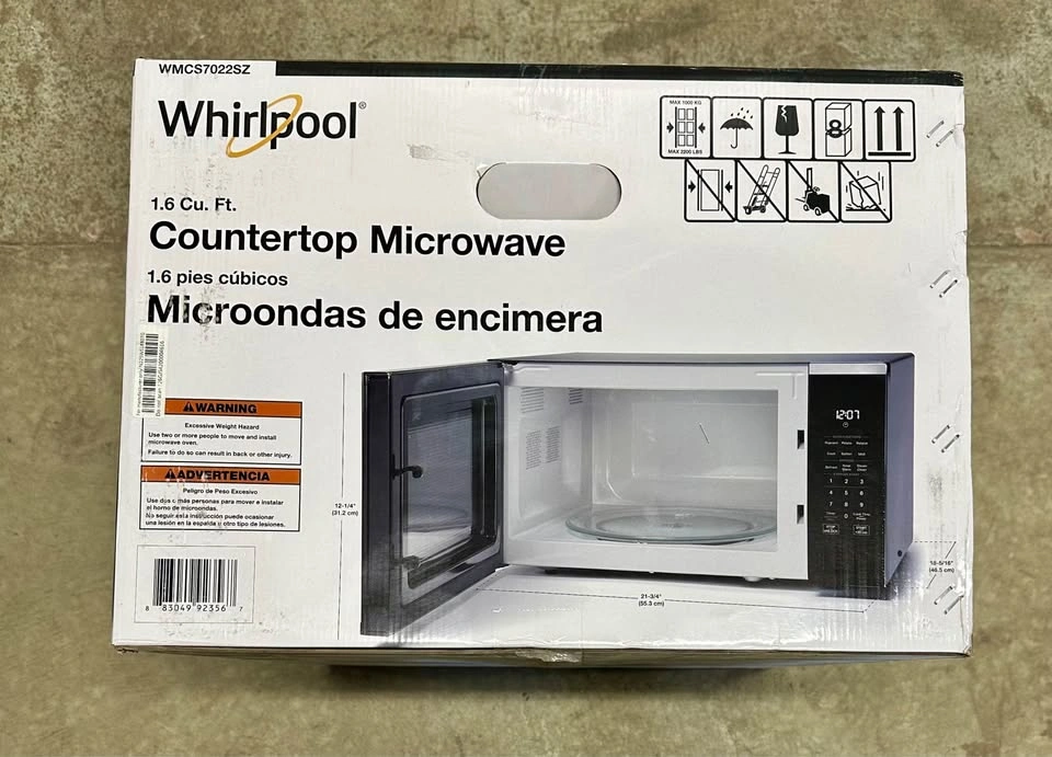 Whirlpool 1.6 Cu. Ft. Countertop Microwave - photo 3