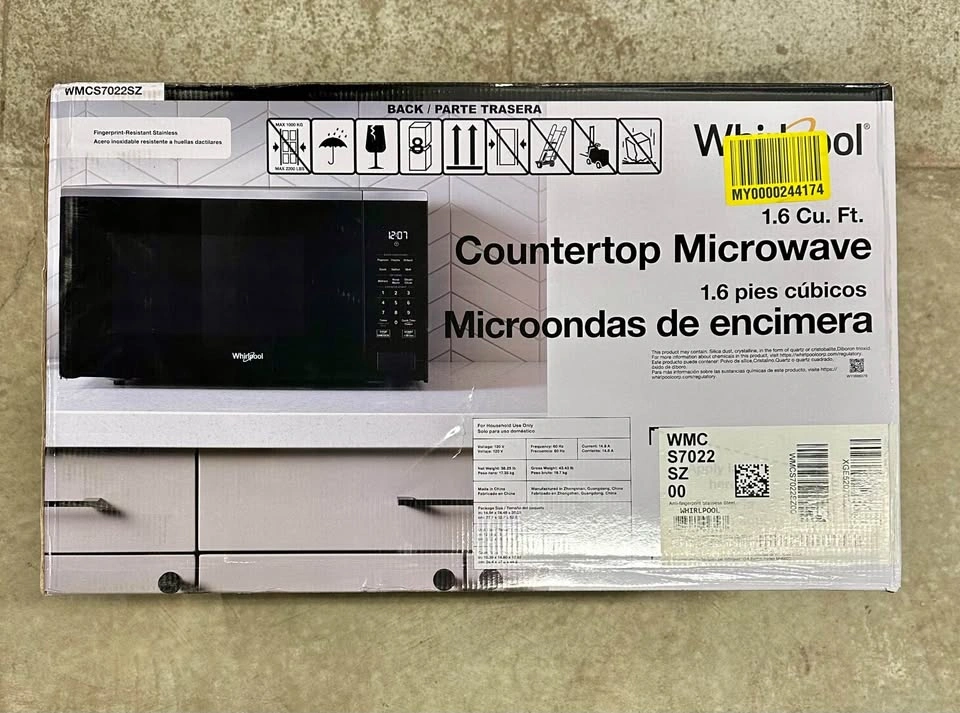 Whirlpool 1.6 Cu. Ft. Countertop Microwave - photo 4