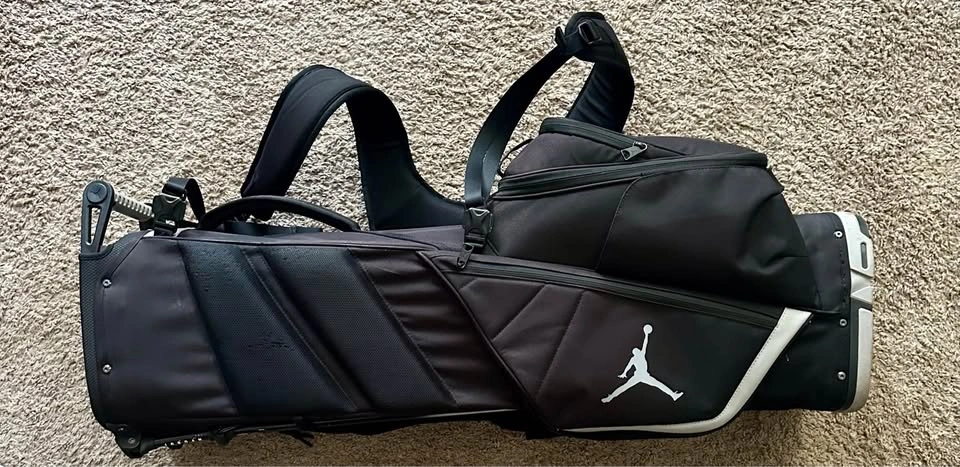 Nike Jordan Fadeaway Golf Stand Bag With Two Clubs - photo 2