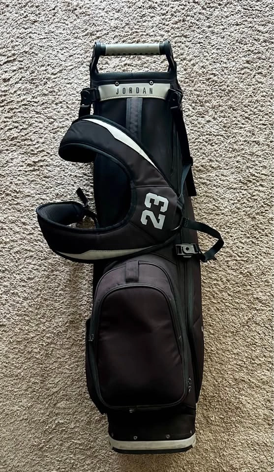 Nike Jordan Fadeaway Golf Stand Bag With Two Clubs - photo 3