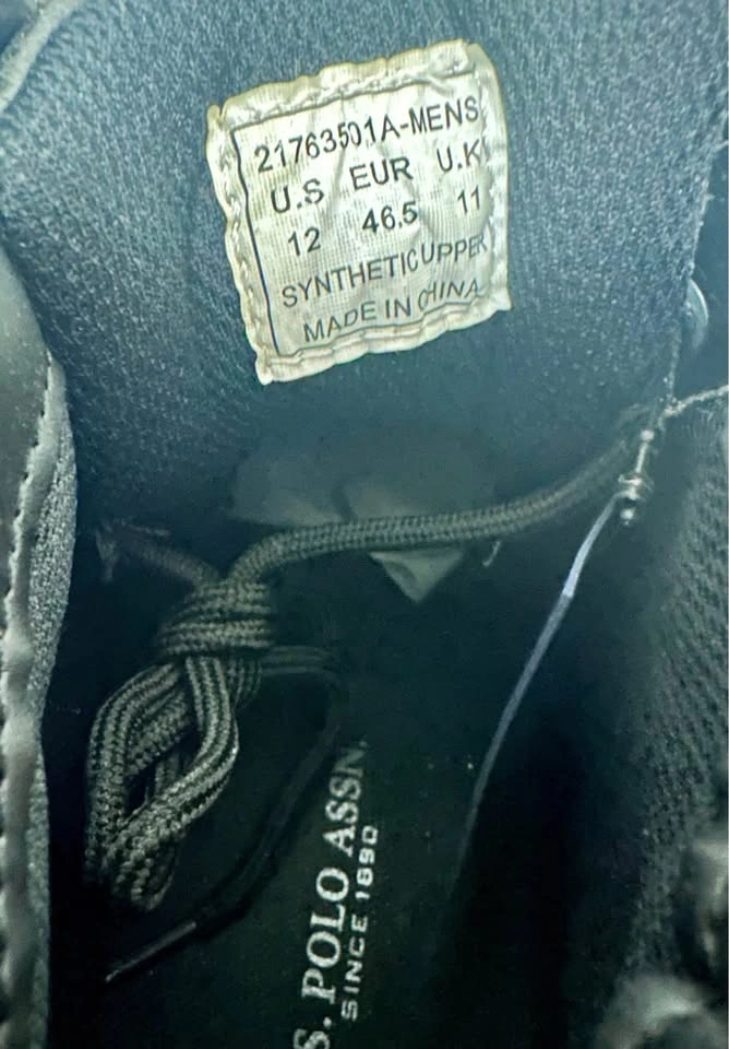 U.S. Polo Assn. Boots Black Size 12 - photo 5