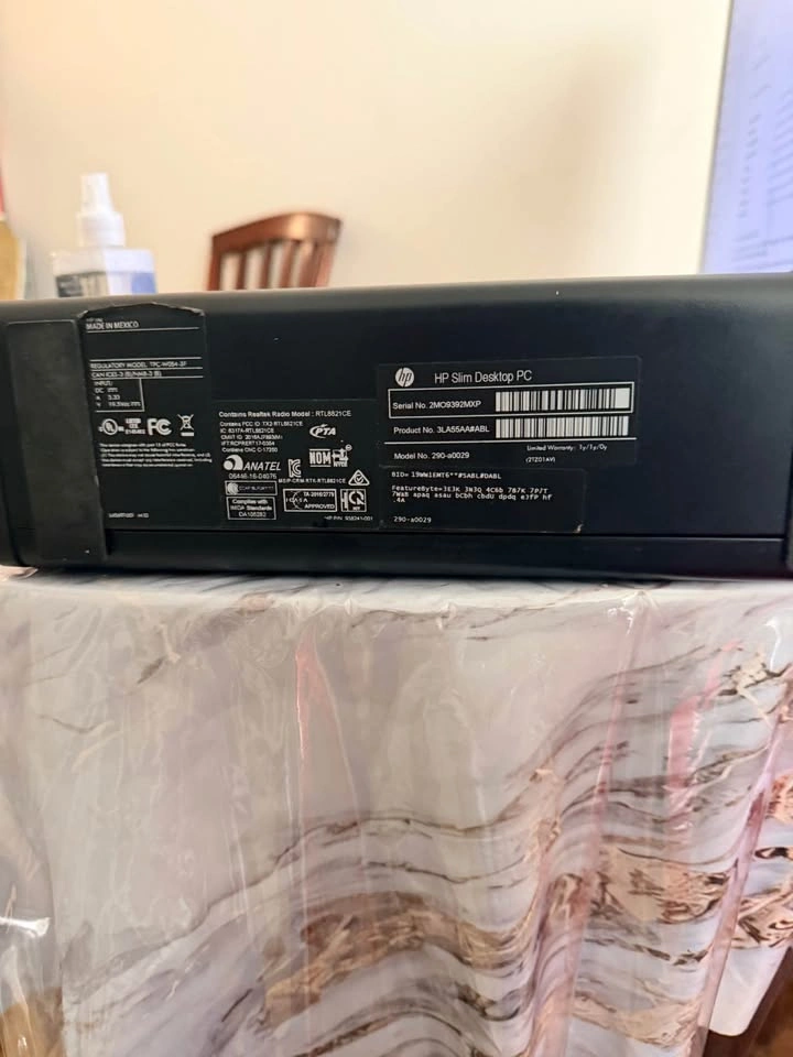 Moving Sale! Complete Desktop PC Setup (HP Slim, 16GB RAM) - photo 2