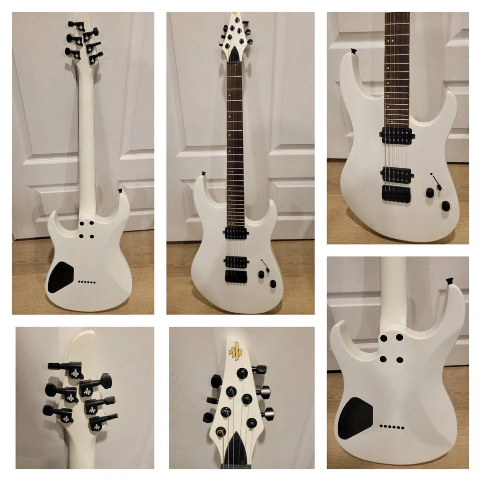 $200 Donner DMT-100 Electric Guitar – Matte White