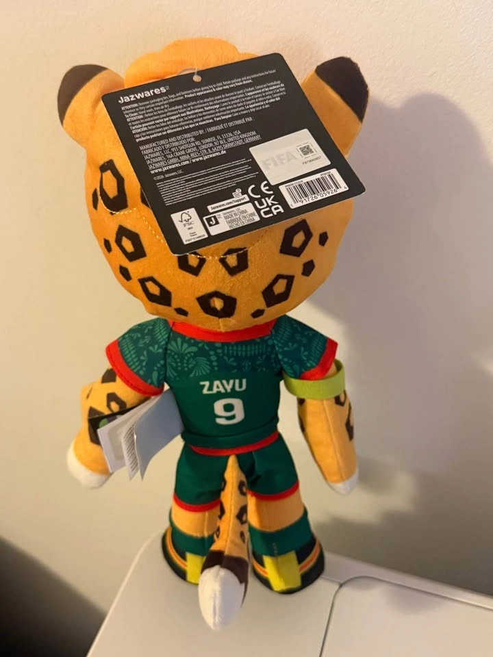 FIFA World Cup 2026 Official ZAYU Plush (Mexico) – New - photo 3