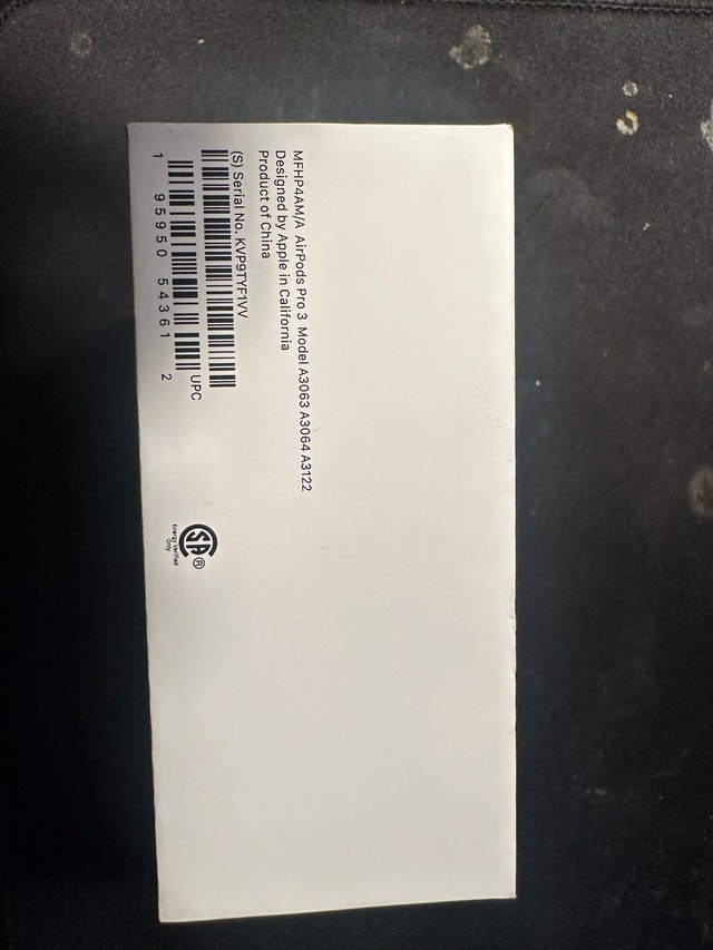 Apple AirPods Pro 3 – Brand New & Factory Sealed - photo 4