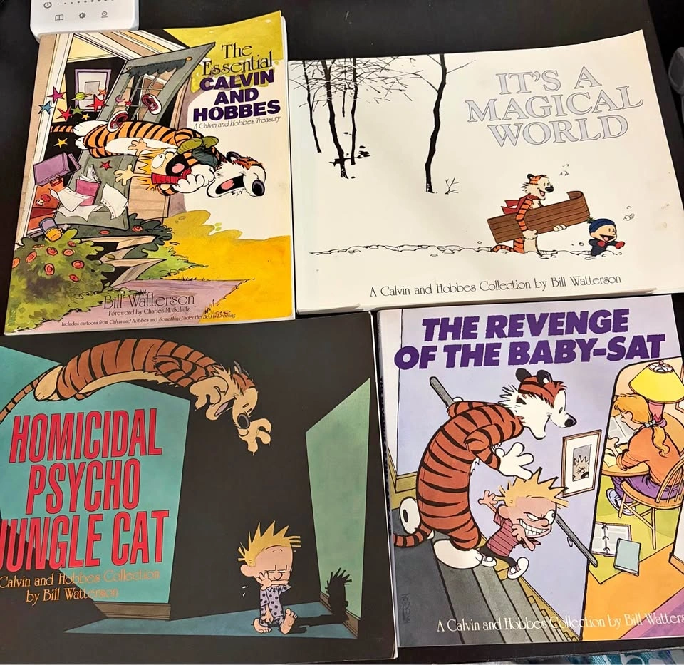 Calvin and Hobbes giant comic books