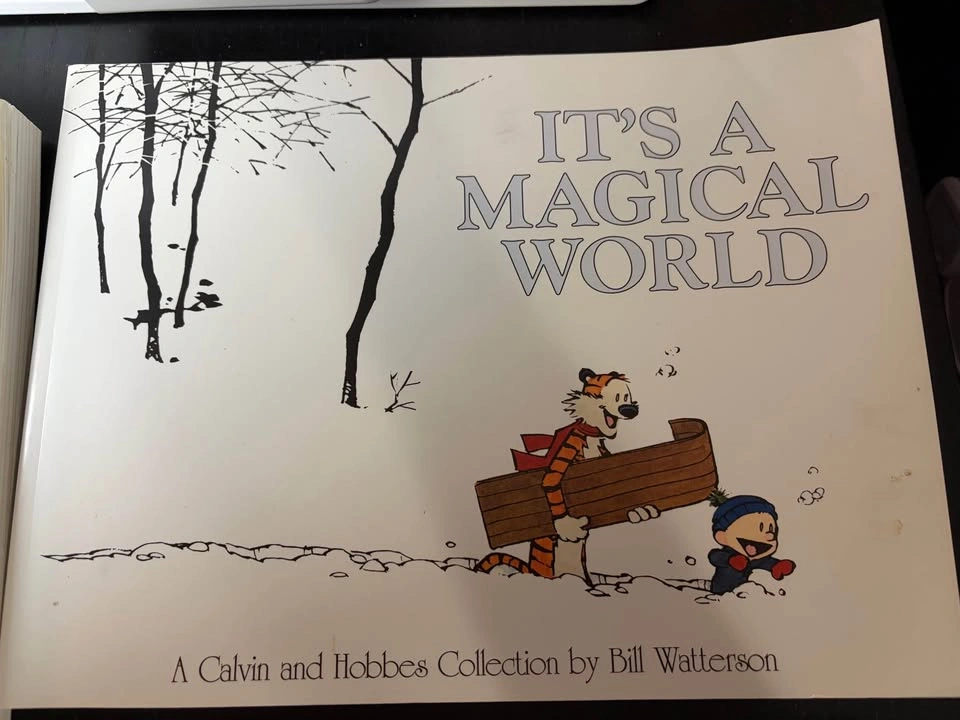 Calvin and Hobbes giant comic books - photo 4