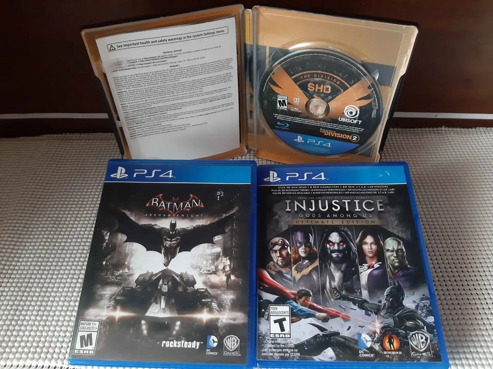 Playstation 4 Games Steelbook and Action Games