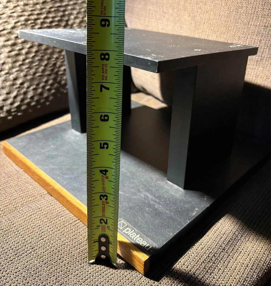 Vintage Plateau 8" Wooden Speaker Stand (Single) - photo 2