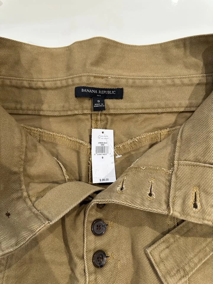 Banana Republic Twill Mini Skirt Size 0 – New with tags - photo 4