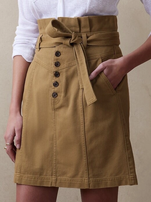 Banana Republic Twill Mini Skirt Size 0 – New with tags - photo 5