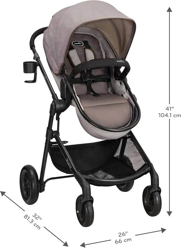 Evenflo Pivot Modular Travel System with LiteMax Car Seat - photo 4