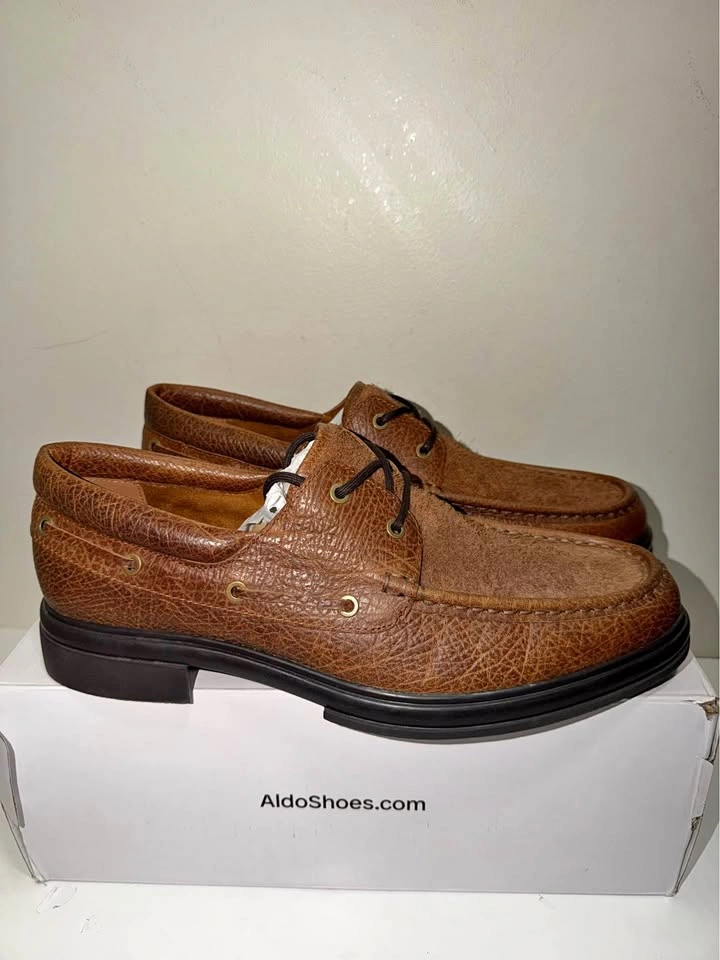 New Aldo Men Leather Shoes. Size 13 US. Firm price.