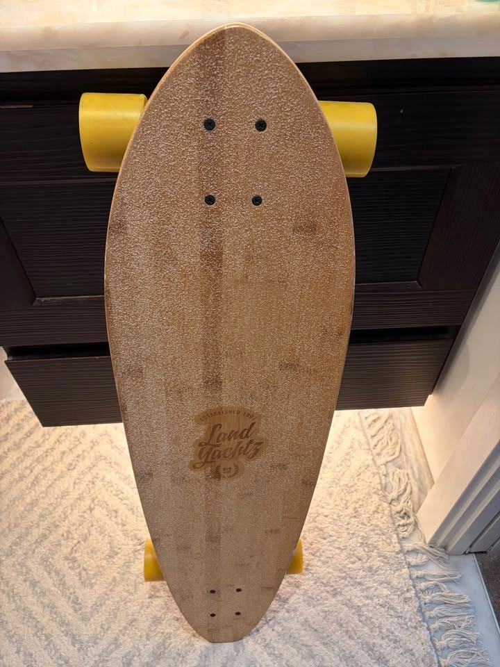 LANDYACHTZ FIBERGLASS STOUT WISE GUY SKATEBOARD - photo 3
