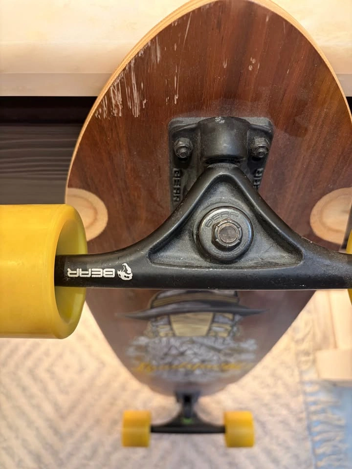 LANDYACHTZ FIBERGLASS STOUT WISE GUY SKATEBOARD - photo 5