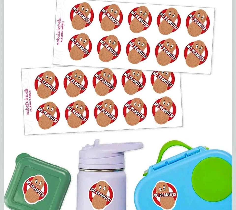 Mabel's Labels Allergy Stickers - New