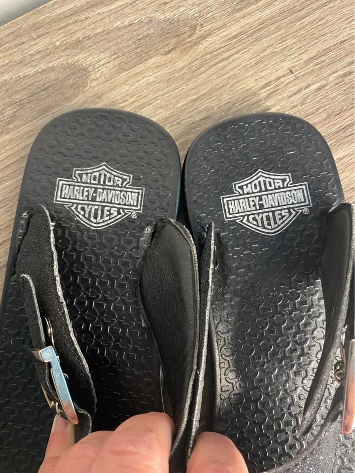 Harley-Davidson Women's Telford Glitter Flip-Flop Sandals Size 9 - photo 2