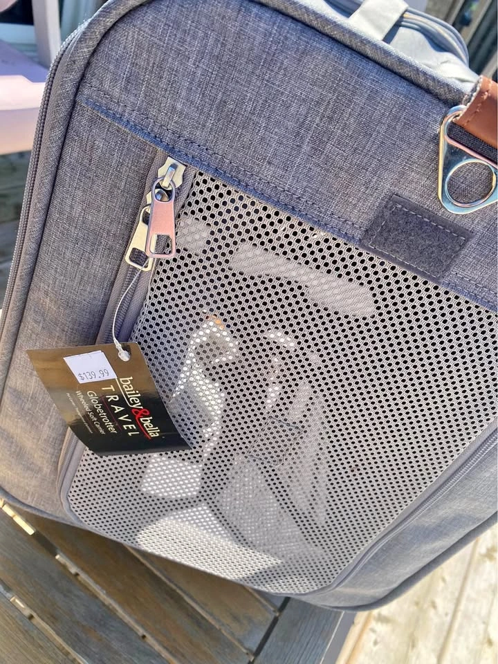 Bailey & Bella Globetrotter Wheeled Soft Pet Carrier NWT
