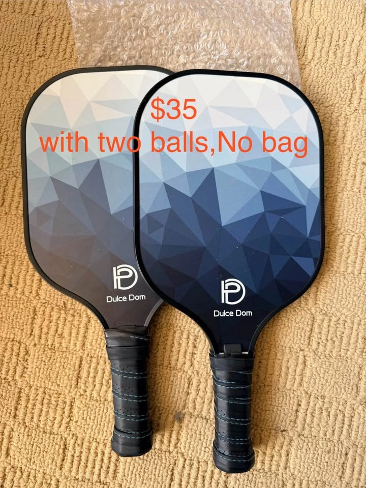 Pickleball Paddles, USAPA Approved Rackets Set with Ball and Car - photo 3