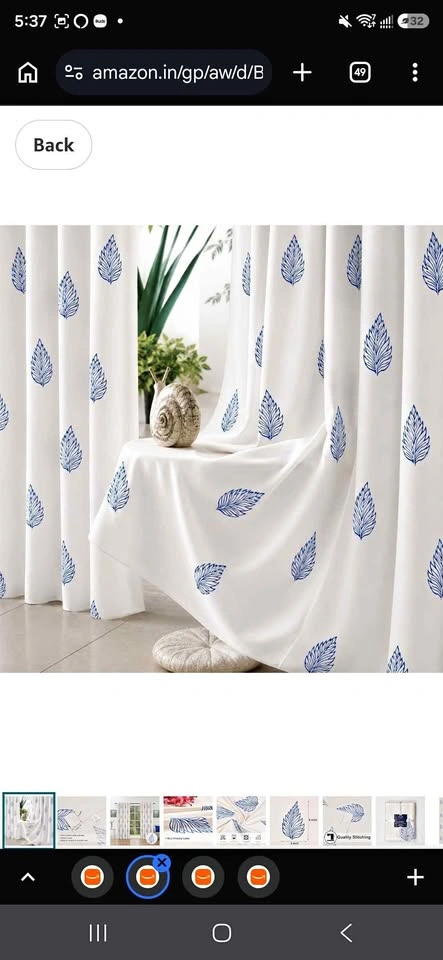 Curtains brand new