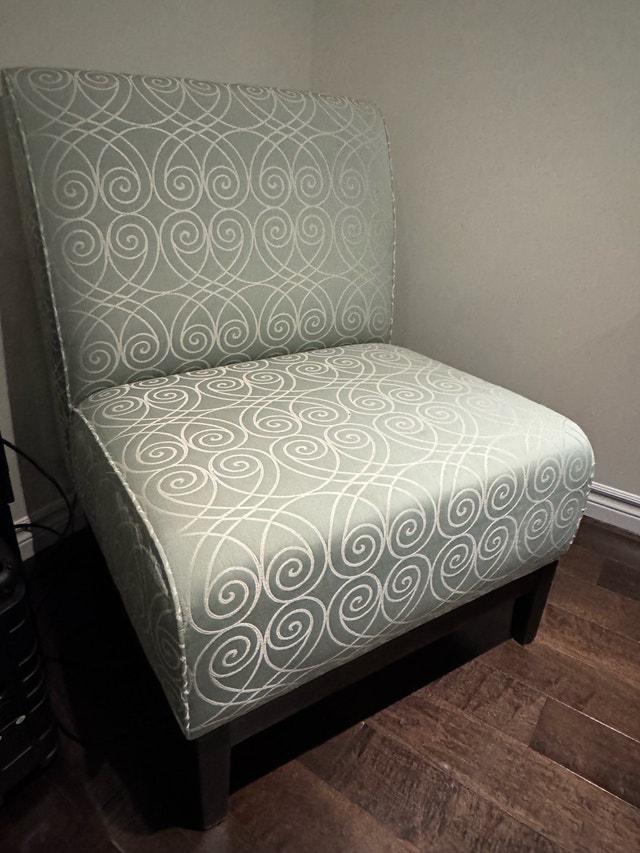 Patterned Accent Chair