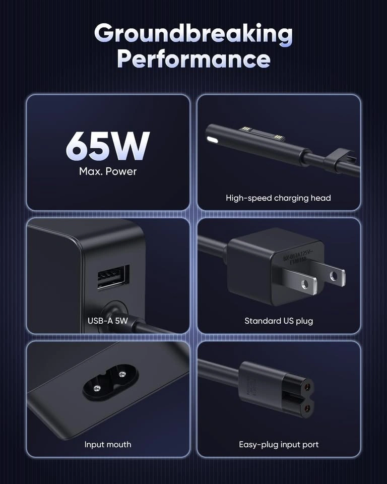 Microsoft Surface Pro 65W Power Adapter - brand new - photo 5