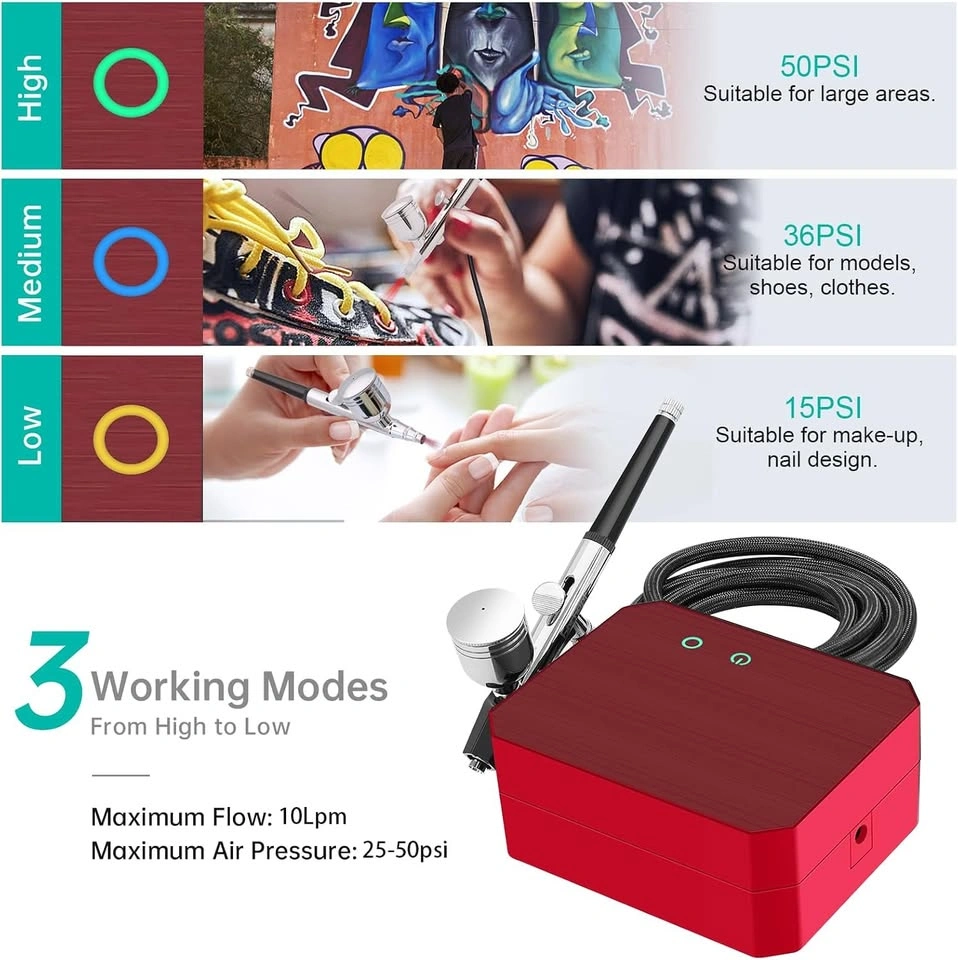 Airbrush Kit with Compressor - brand new - photo 3