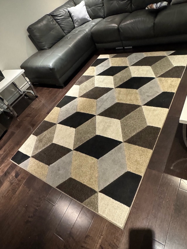 Geometric Modern Area Rug 8 x 5 - photo 2