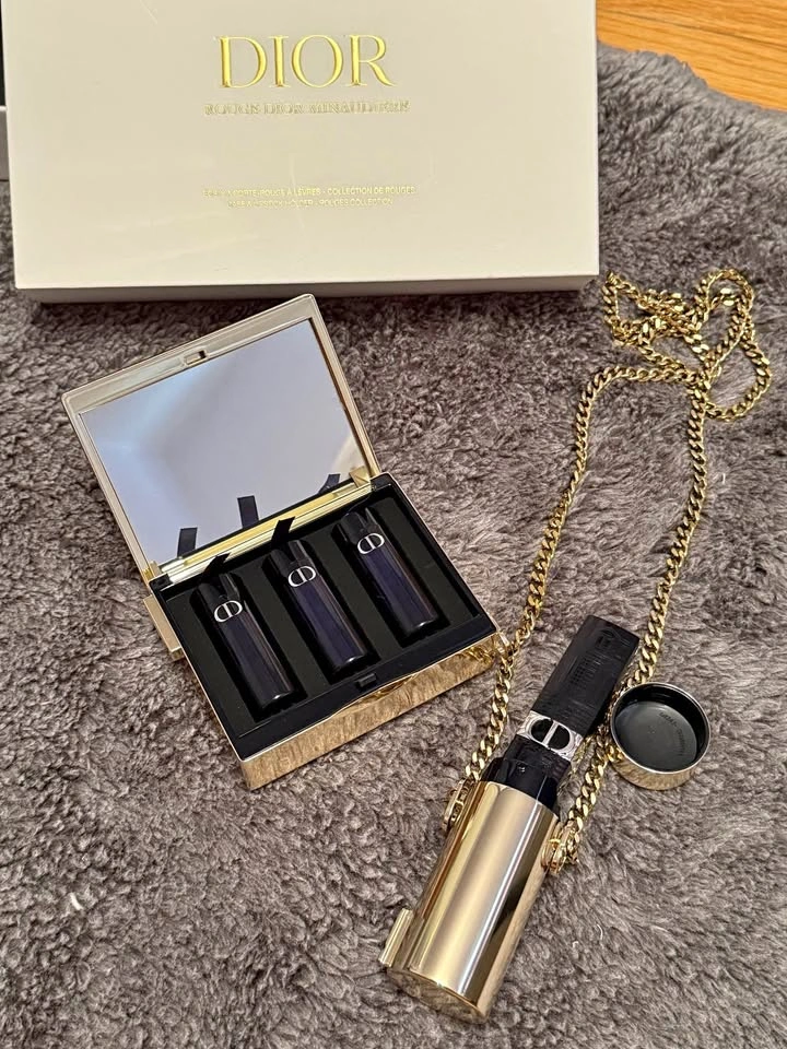 NEW Dior Rouge Dior Minaudière Limited Edition Lipstick Clutch