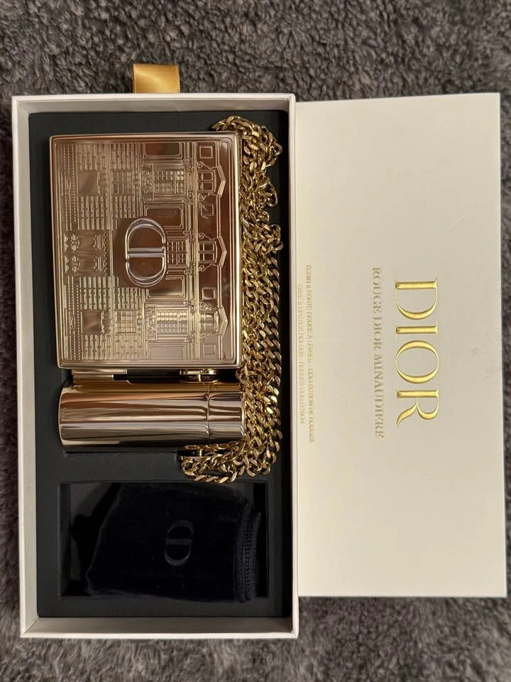 NEW Dior Rouge Dior Minaudière Limited Edition Lipstick Clutch - photo 3
