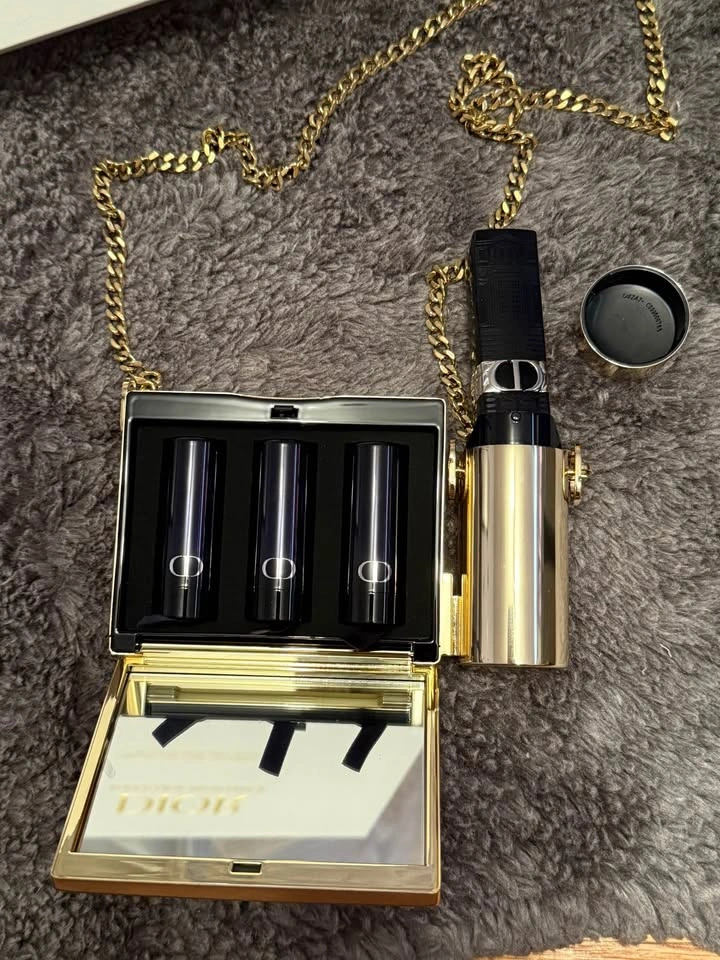 NEW Dior Rouge Dior Minaudière Limited Edition Lipstick Clutch - photo 5