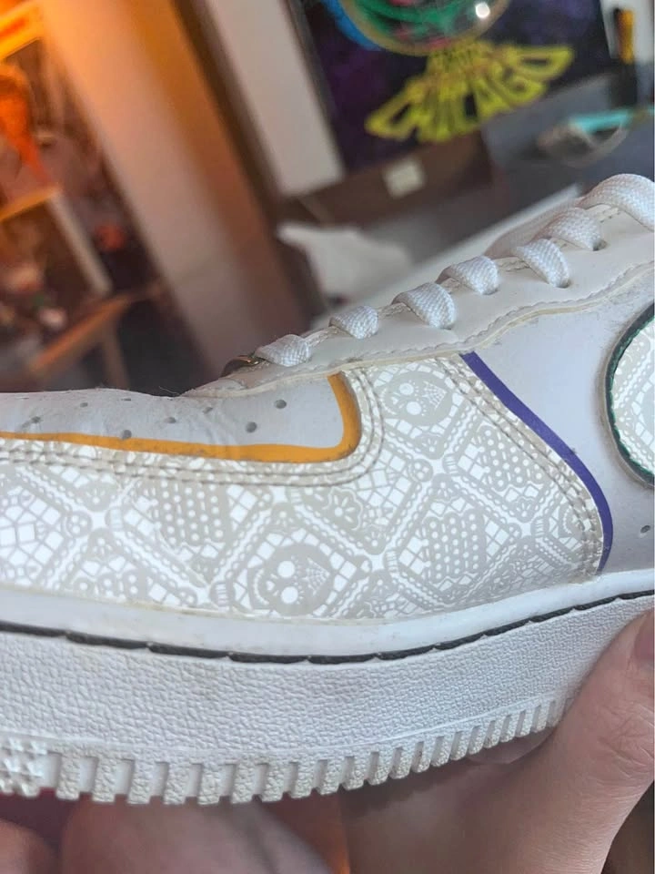 Nike Air Force One “Day of The Dead” Size 8.5