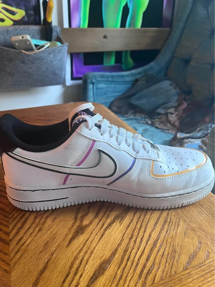 Nike Air Force One “Day of The Dead” Size 8.5 - photo 2