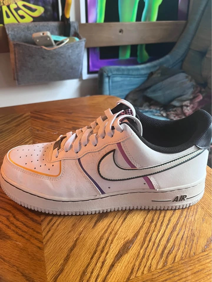 Nike Air Force One “Day of The Dead” Size 8.5 - photo 3
