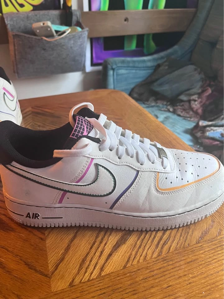 Nike Air Force One “Day of The Dead” Size 8.5 - photo 4