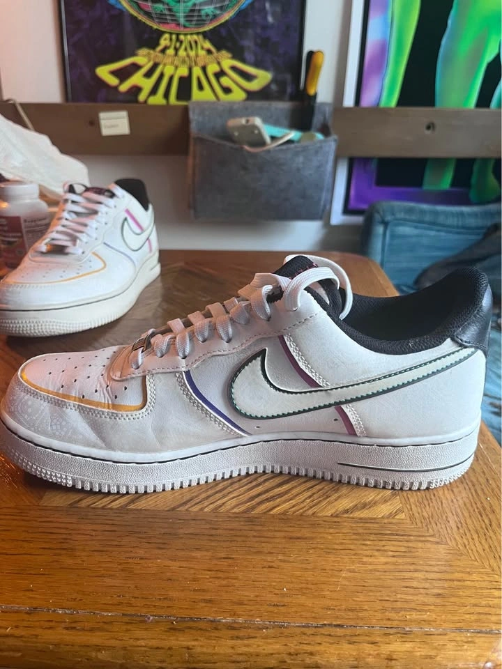 Nike Air Force One “Day of The Dead” Size 8.5 - photo 5