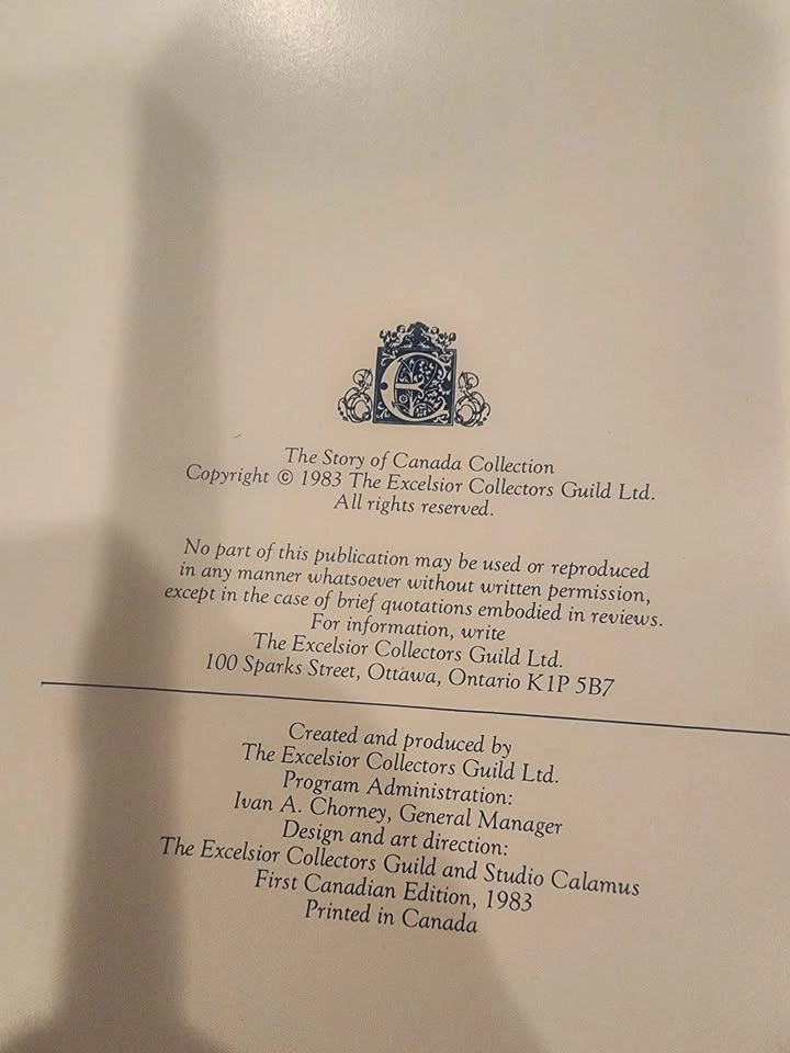 The Story of Canada Collection - Excelsior Collectors Guild Ltd. - photo 2