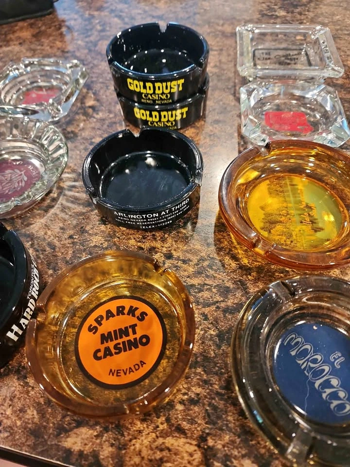 Vintage Nevada Casino Ashtray Collection