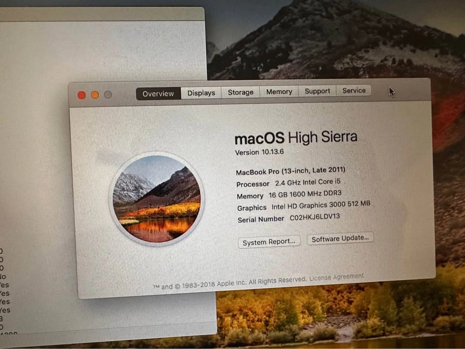 Apple MacBook Pro 13” – i5, 16GB RAM, 250GB Samsung SSD - photo 3